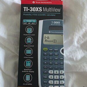 Texas Instruments TI-30XS MultiView Scientific Calculator The TI-30XS MultiView™
